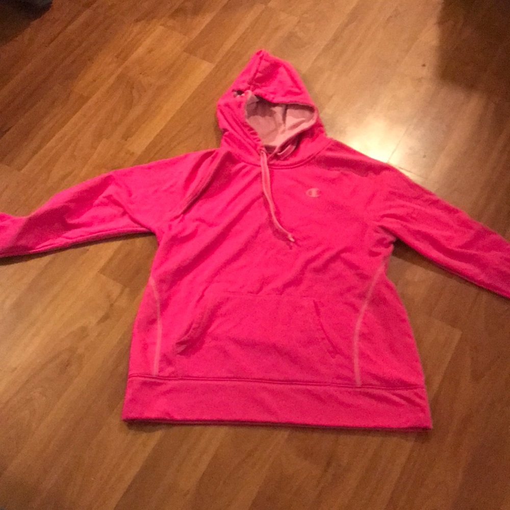 New Hot Pink Champion Sweatshirt
